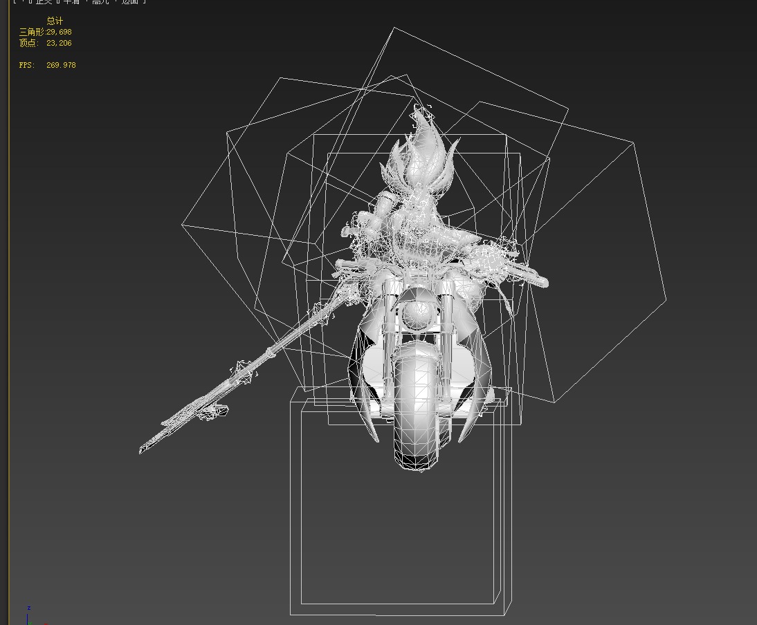 racing driver 3D model_21