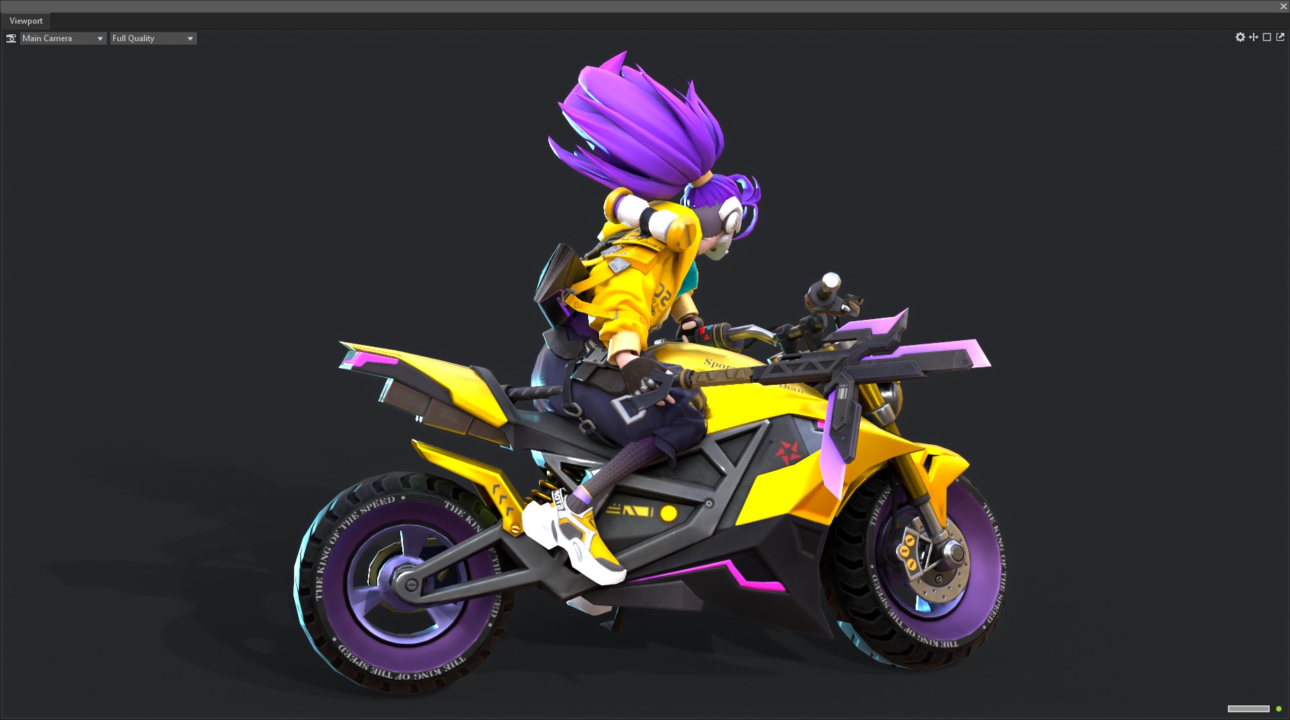 racing driver 3D model_12