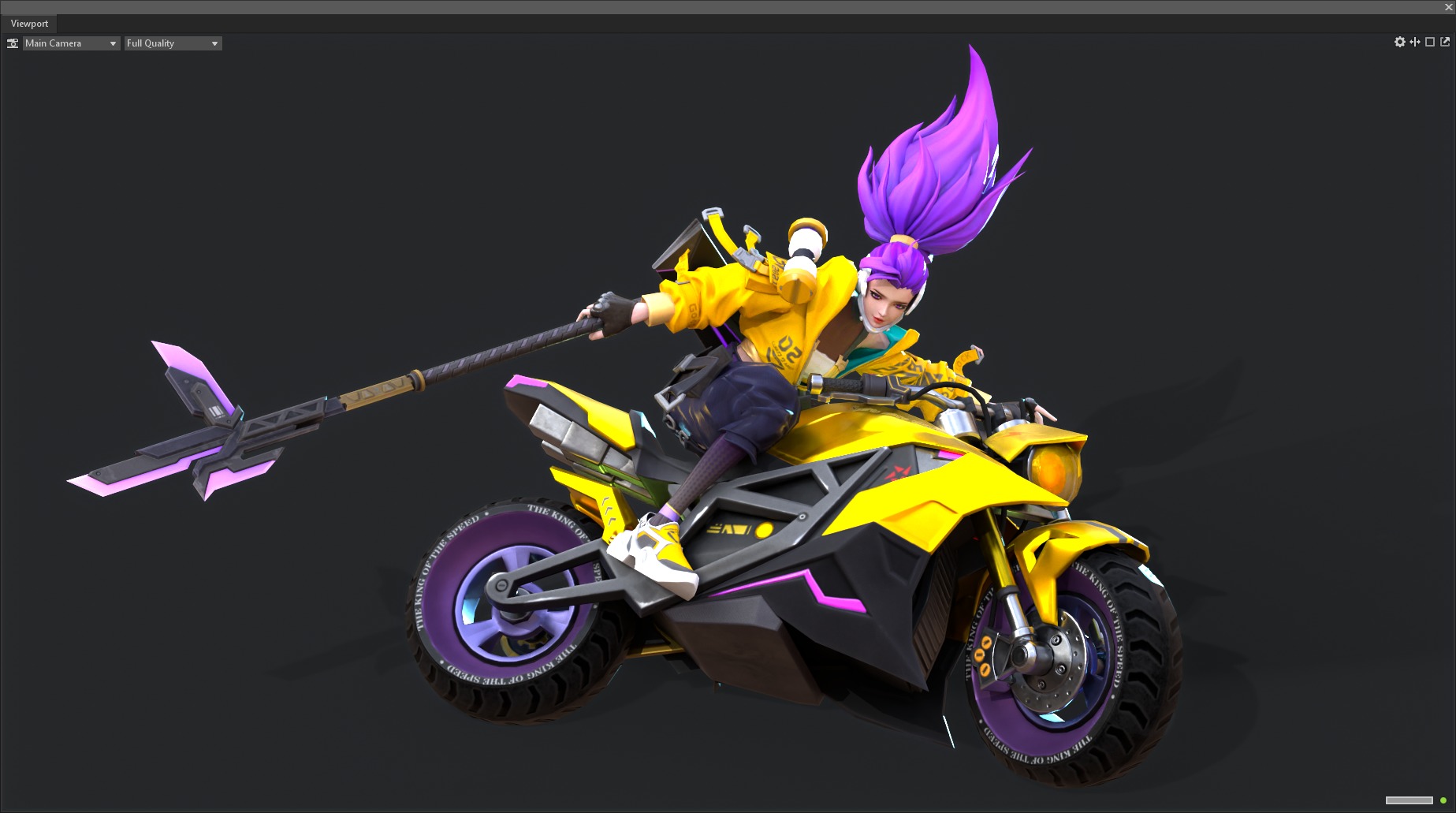 racing driver 3D model_14