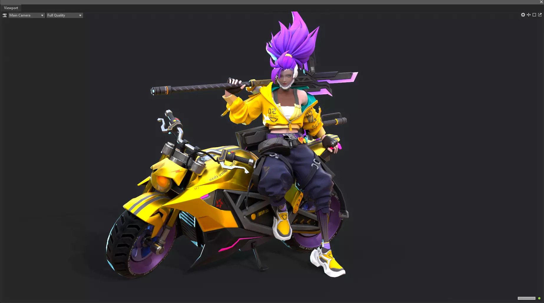 racing driver 3D model_0