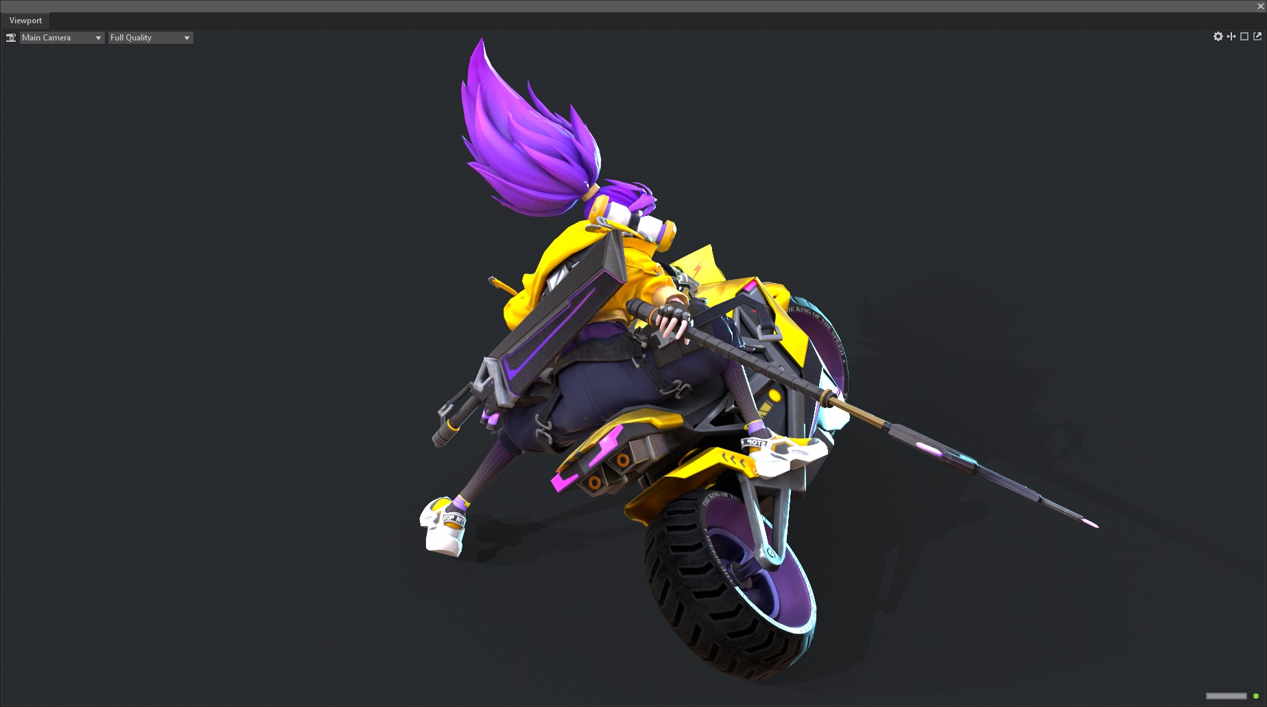 racing driver 3D model_7