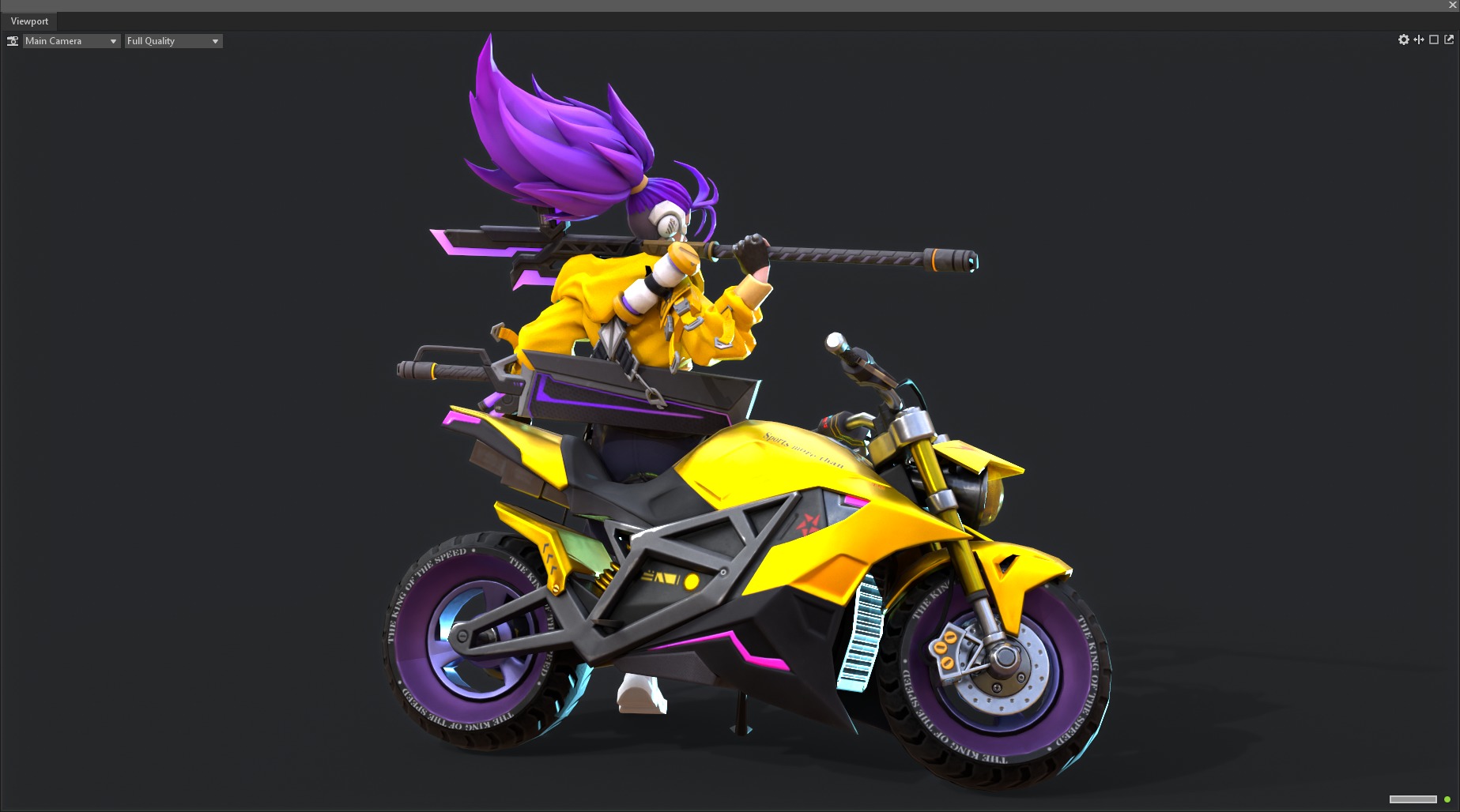 racing driver 3D model_16