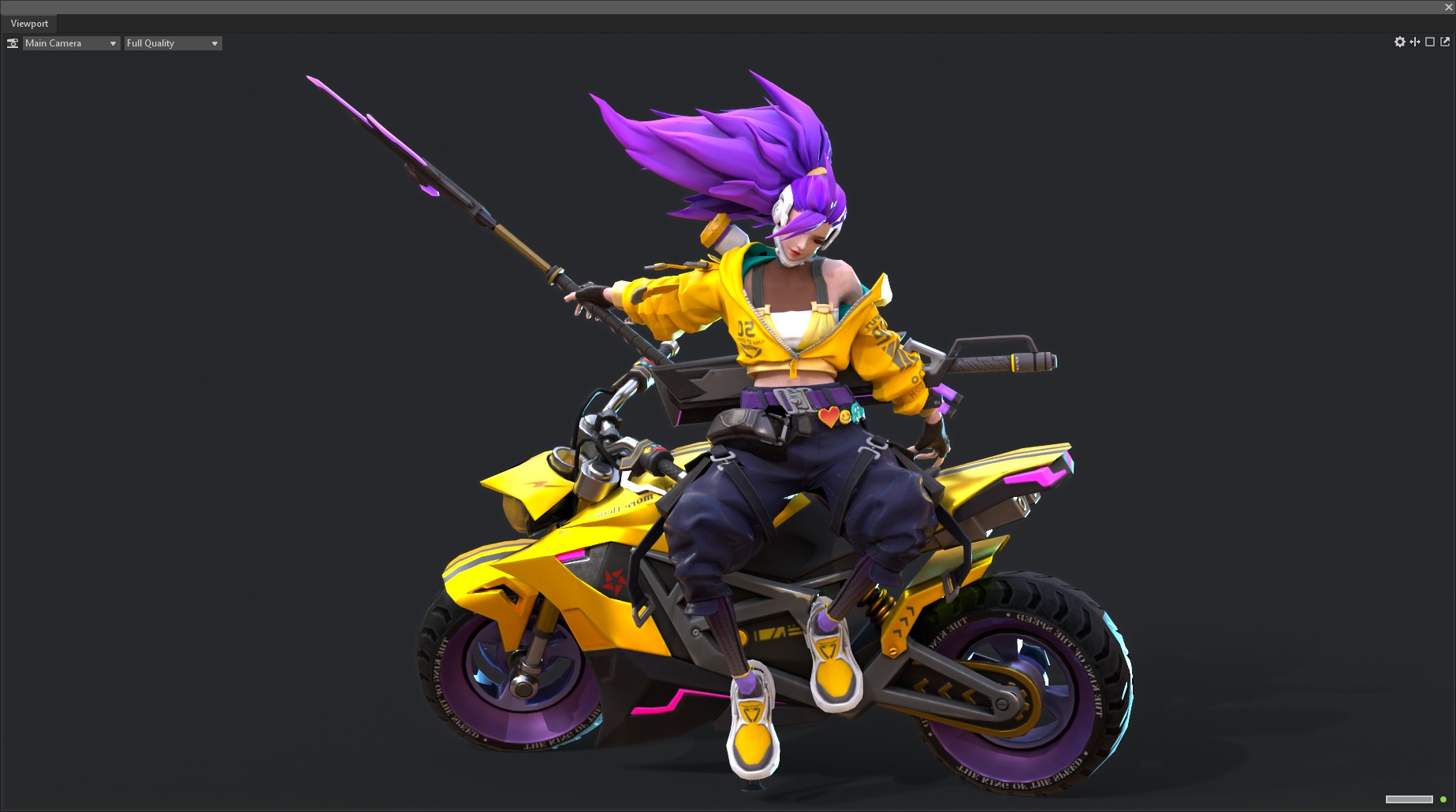 racing driver 3D model_3