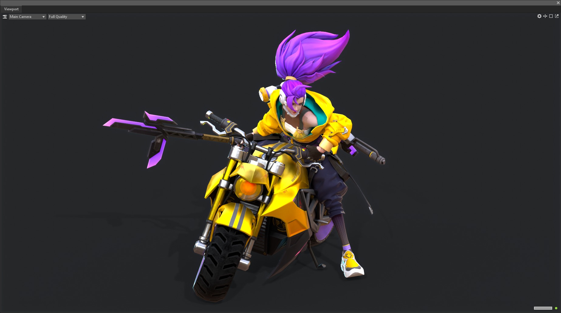 racing driver 3D model_10