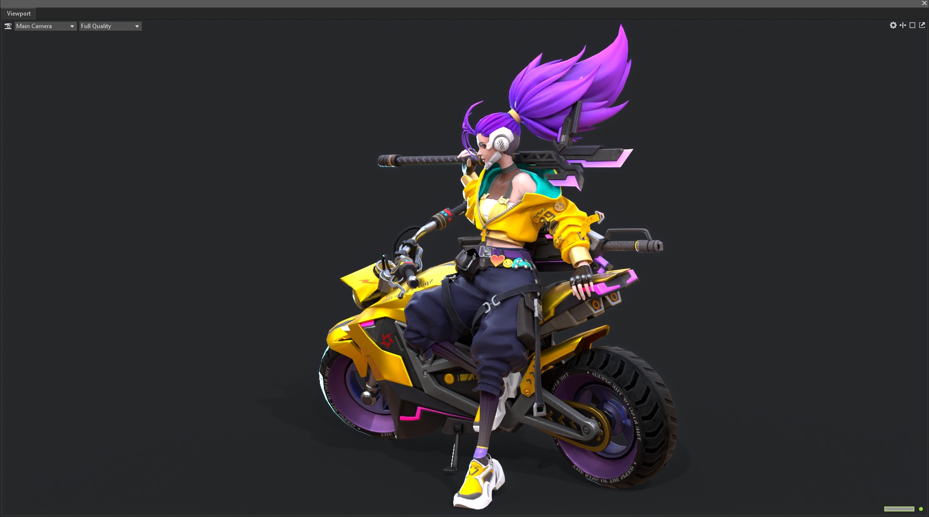 racing driver 3D model_15