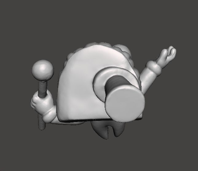 CAINE THE RINGMASTER FIGURE MODEL TOY FOR KIDS PVC SCULPTURE 3D print model_6