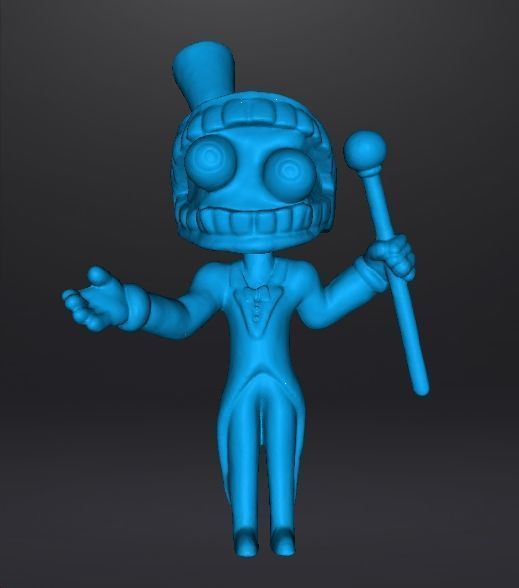 CAINE THE RINGMASTER FIGURE MODEL TOY FOR KIDS PVC SCULPTURE 3D print model_8