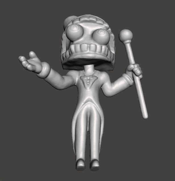 CAINE THE RINGMASTER FIGURE MODEL TOY FOR KIDS PVC SCULPTURE 3D print model_7