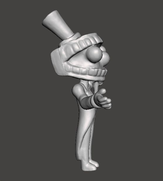 CAINE THE RINGMASTER FIGURE MODEL TOY FOR KIDS PVC SCULPTURE 3D print model_3