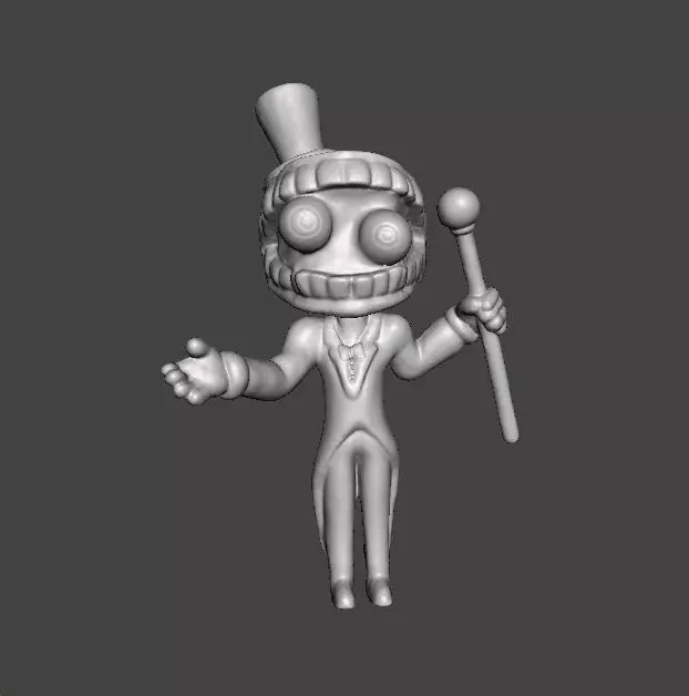 CAINE THE RINGMASTER FIGURE MODEL TOY FOR KIDS PVC SCULPTURE 3D print model_0