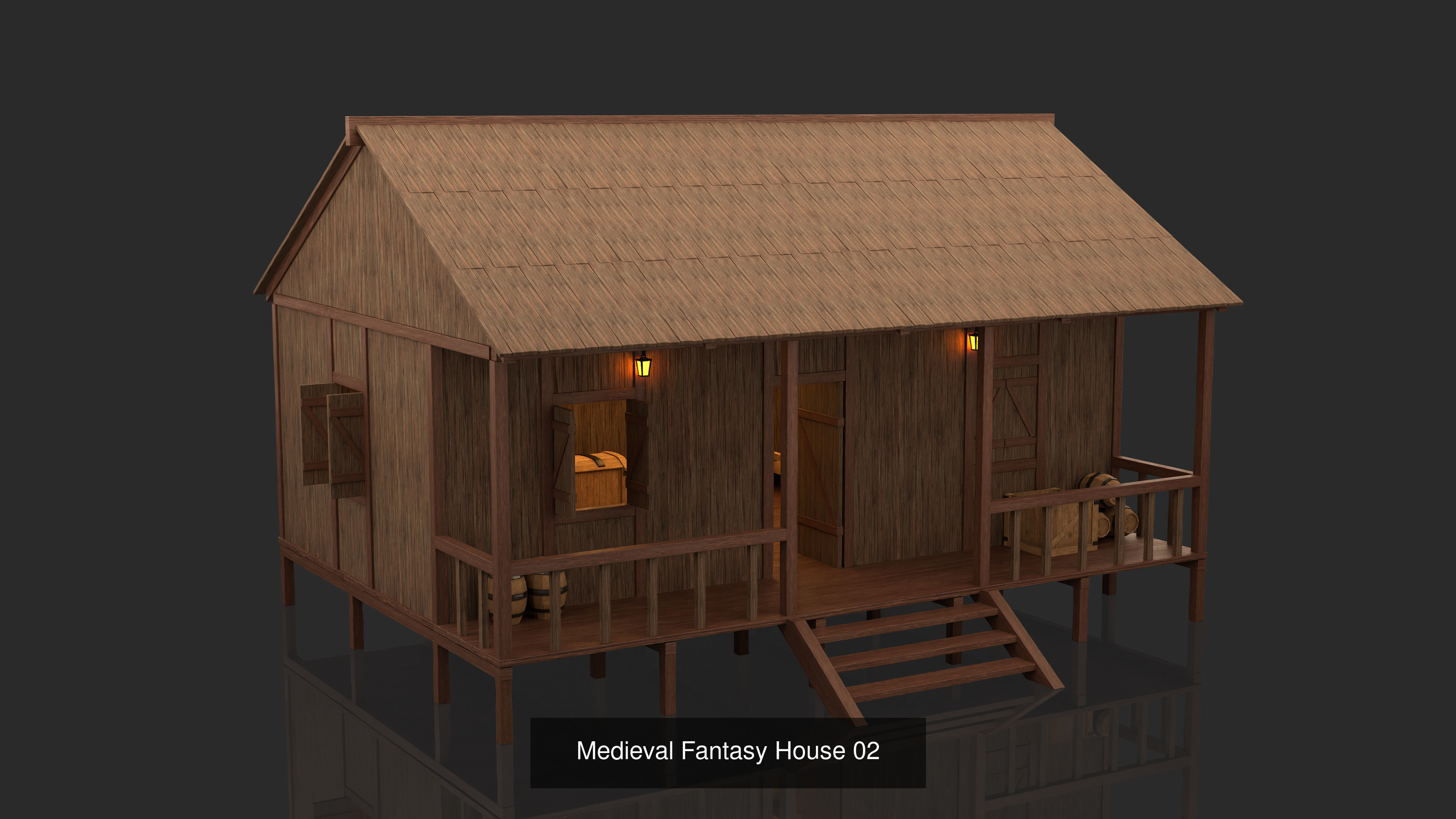 Medieval Fantasy Houses Collection  _10