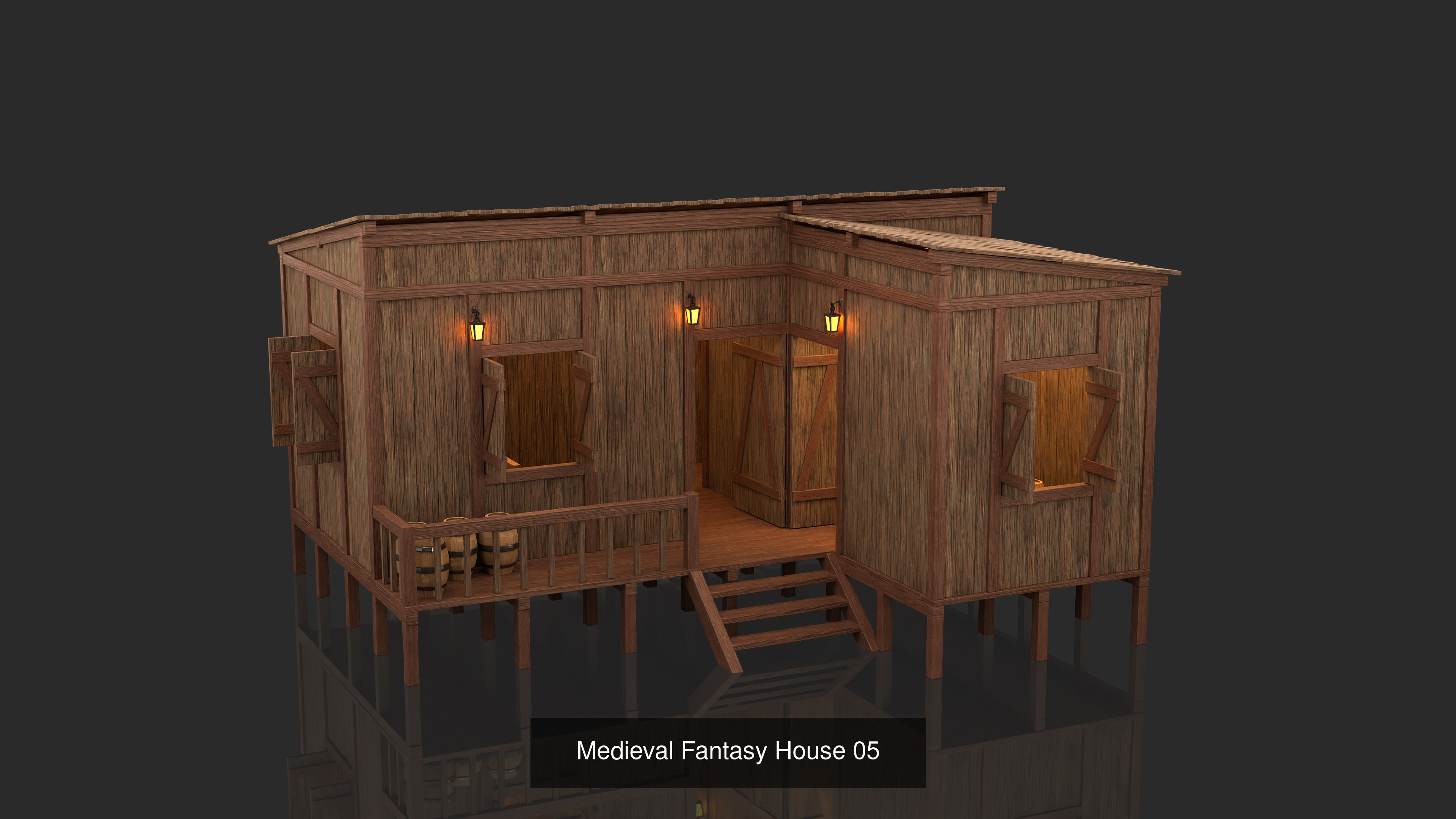 Medieval Fantasy Houses Collection  _22