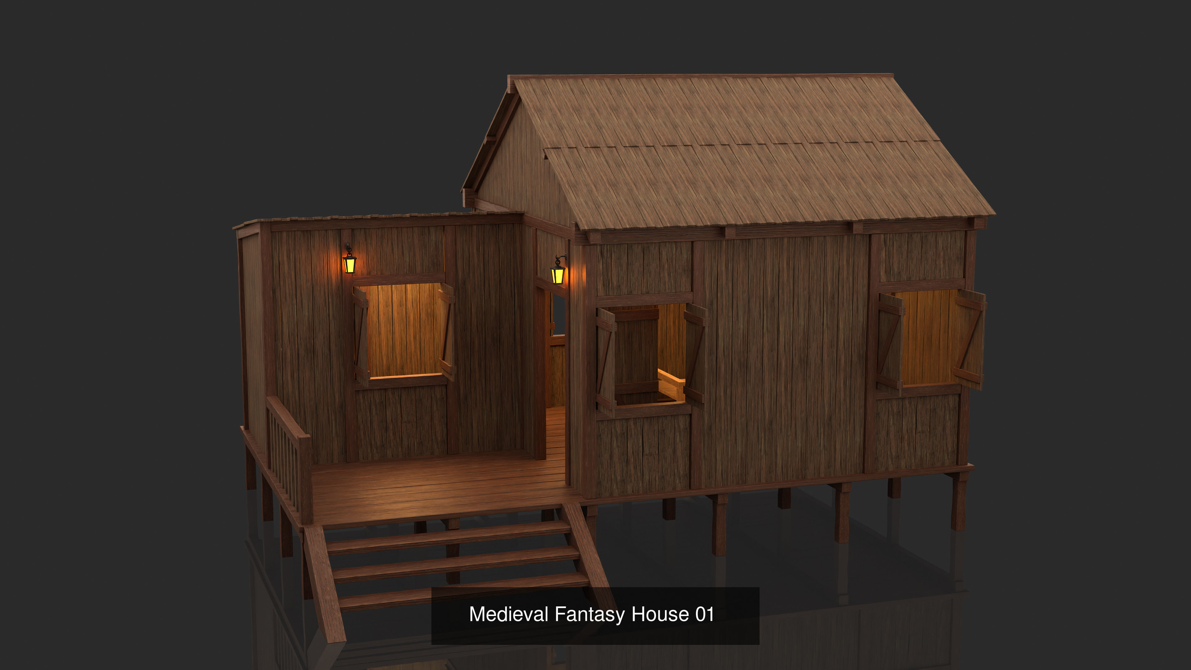 Medieval Fantasy Houses Collection  _12