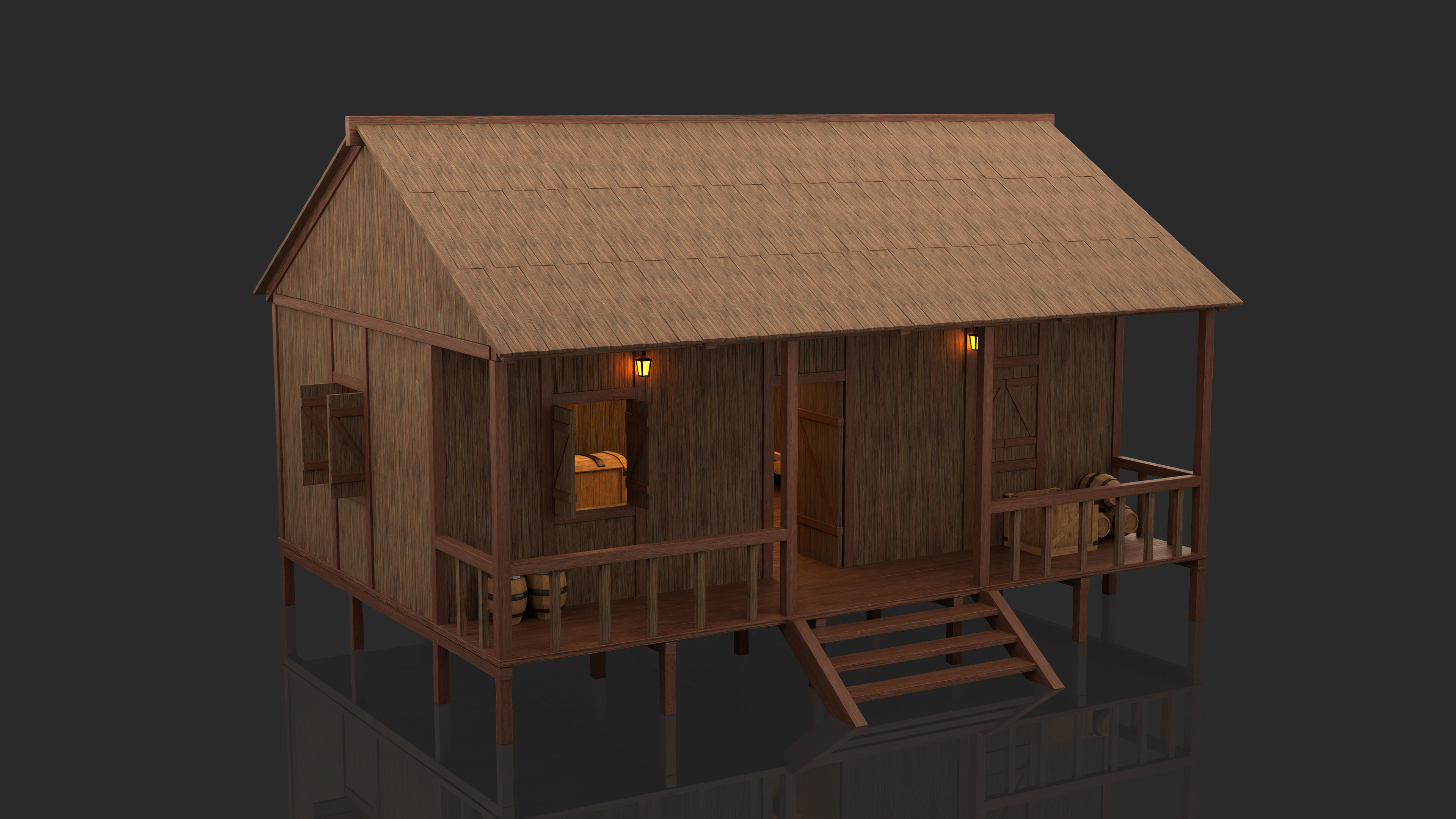 Medieval Fantasy Houses Collection  _55