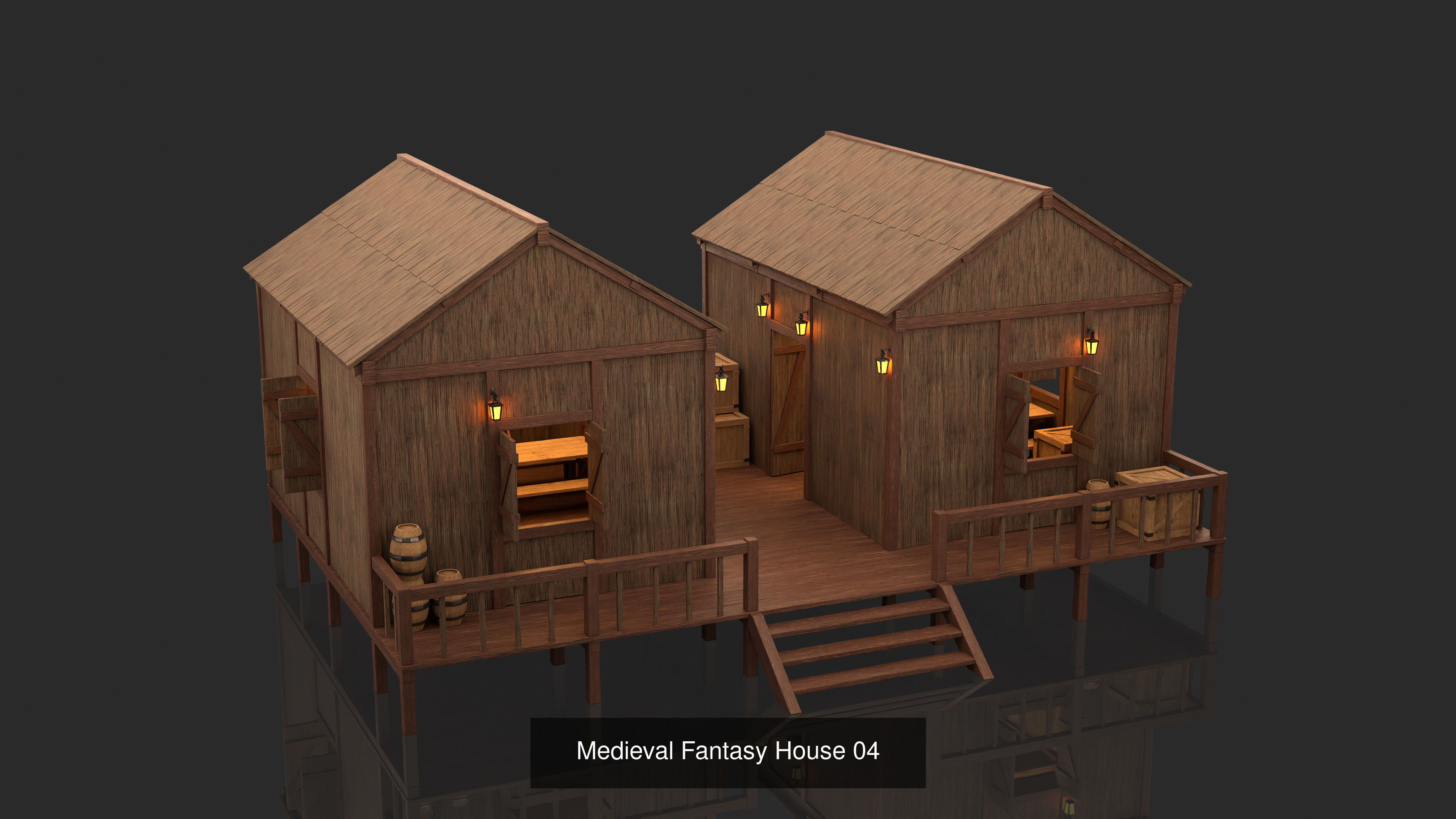 Medieval Fantasy Houses Collection  _11