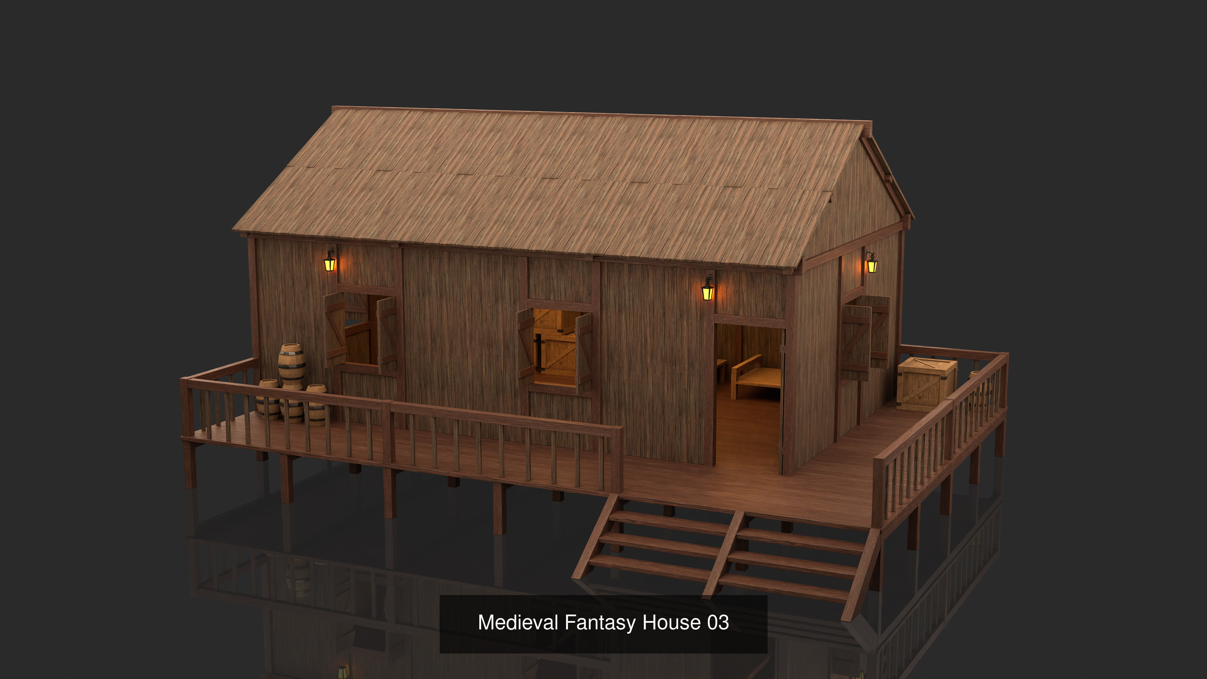 Medieval Fantasy Houses Collection  _18