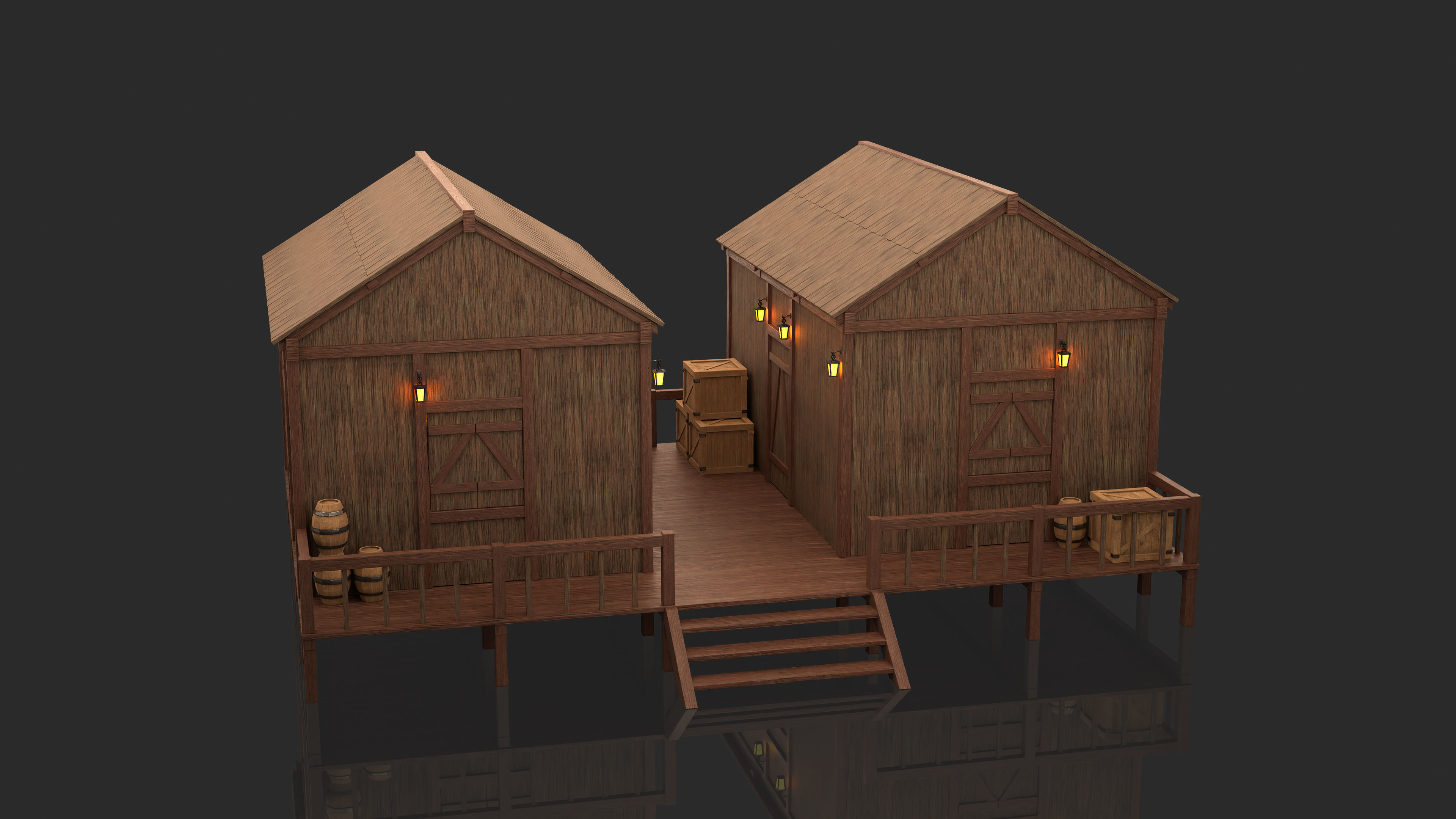 Medieval Fantasy Houses Collection  _23