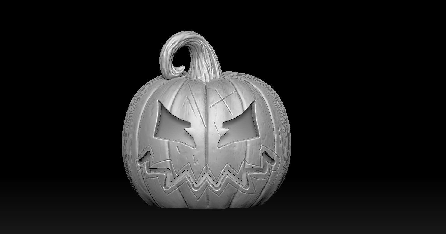 8 Halloween pumpkin charm  Model print 3D PENDANT 3D print model_14