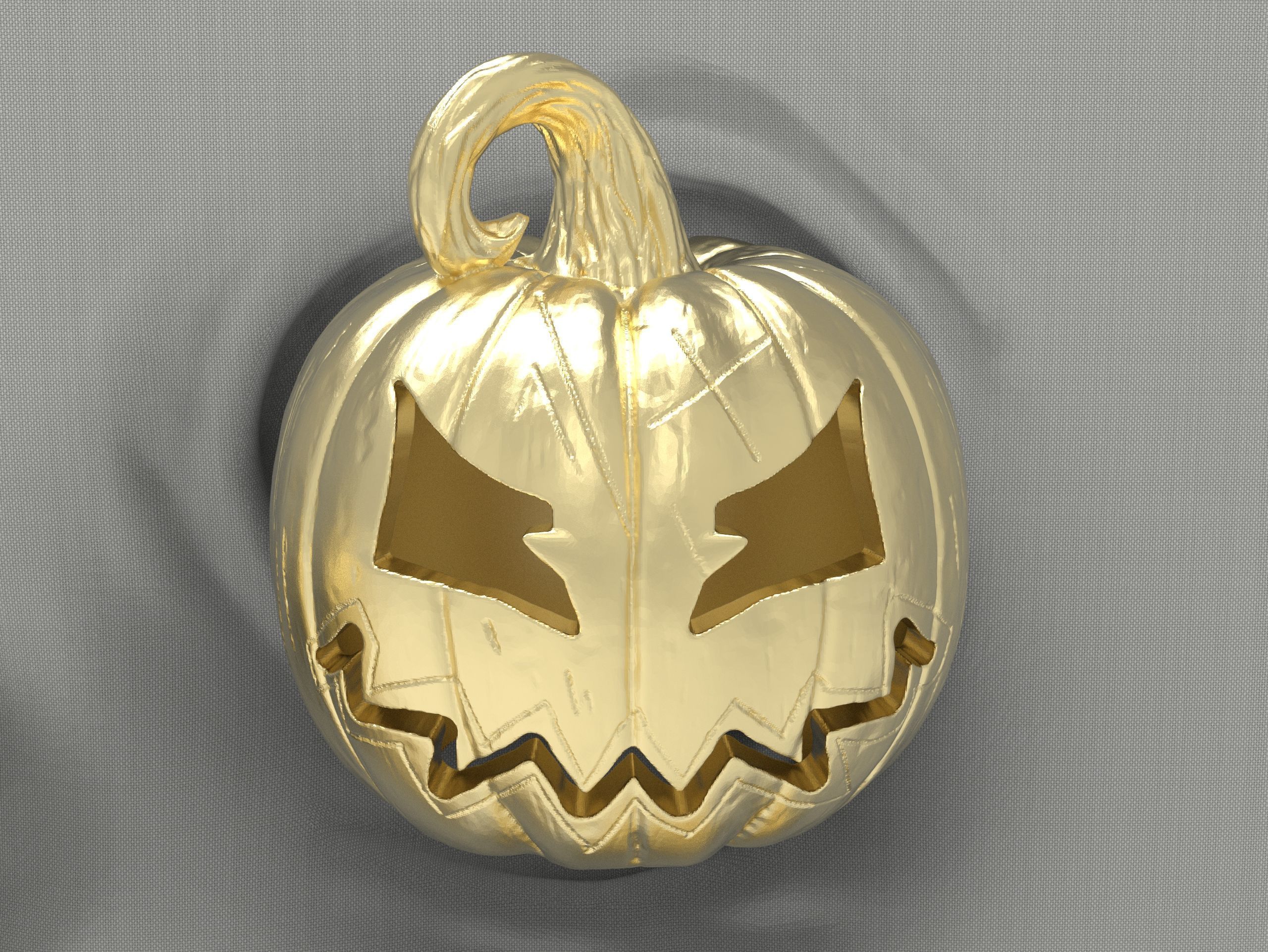 8 Halloween pumpkin charm  Model print 3D PENDANT 3D print model_23