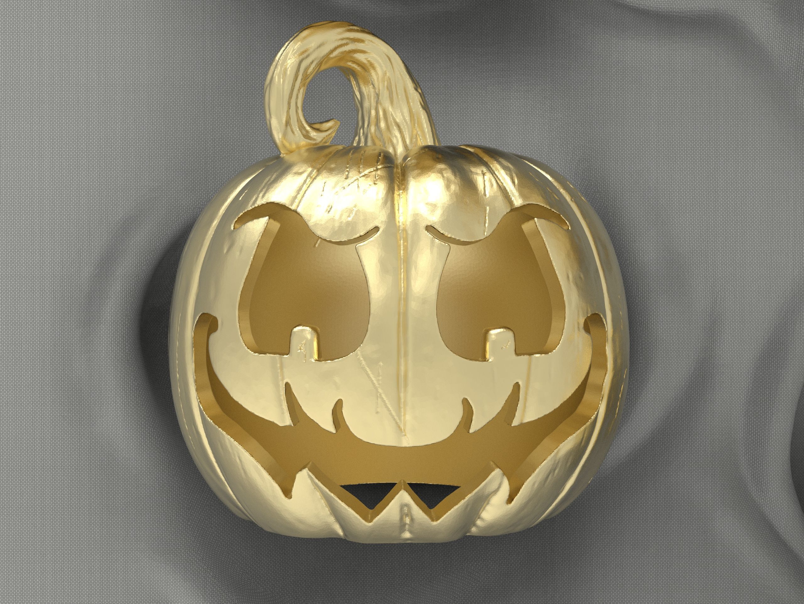 8 Halloween pumpkin charm  Model print 3D PENDANT 3D print model_20