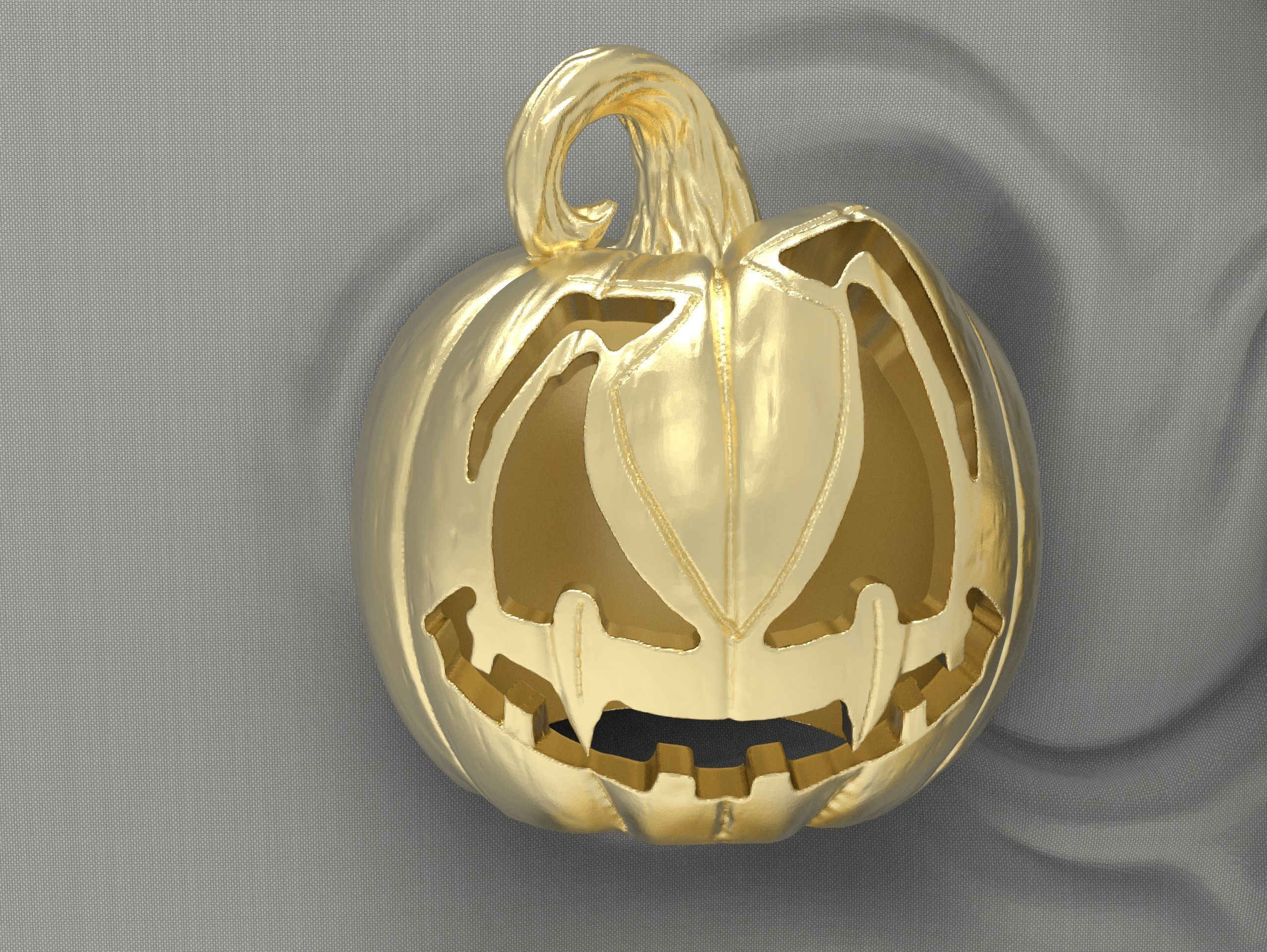 8 Halloween pumpkin charm  Model print 3D PENDANT 3D print model_24