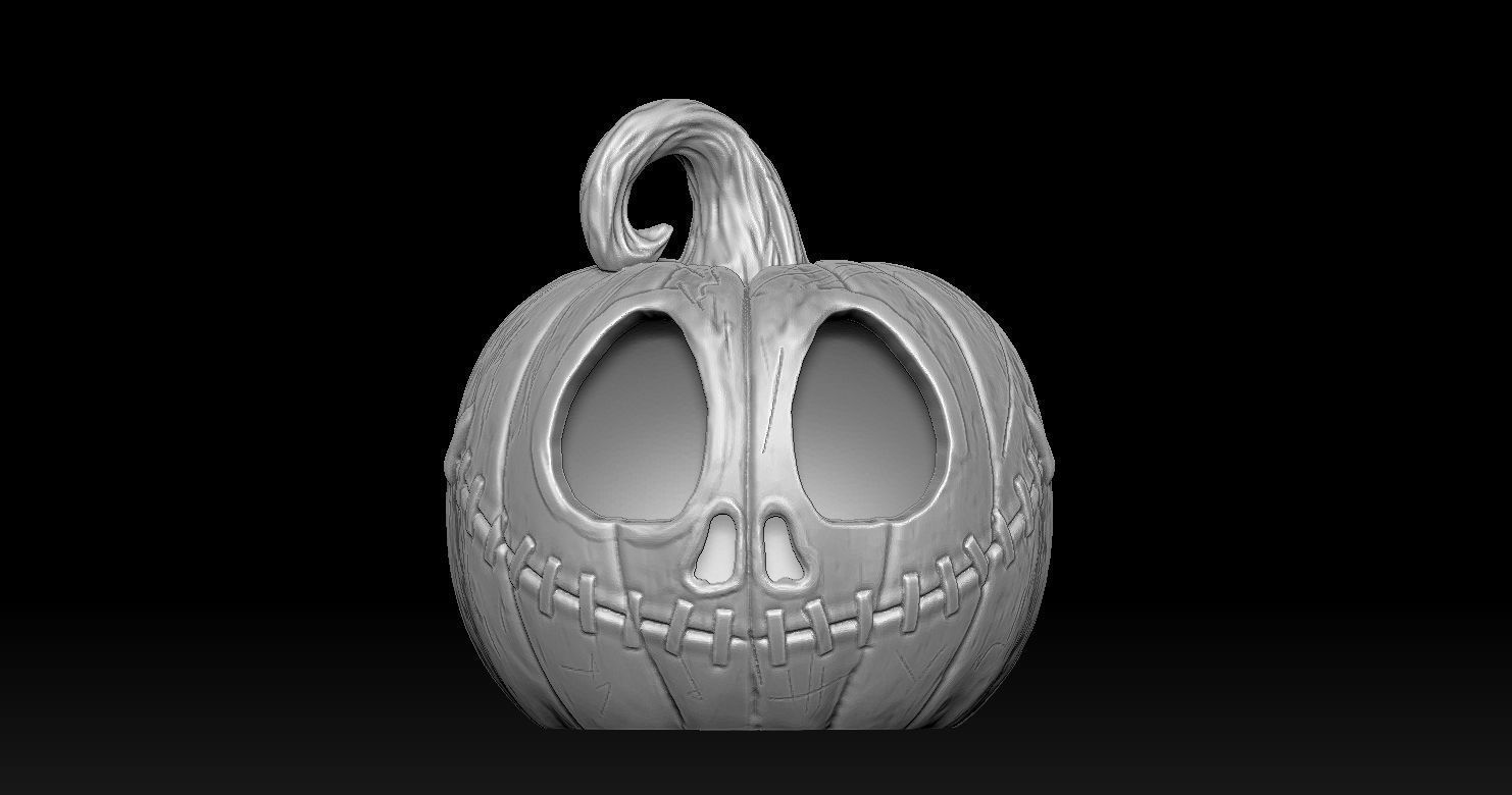 8 Halloween pumpkin charm  Model print 3D PENDANT 3D print model_10