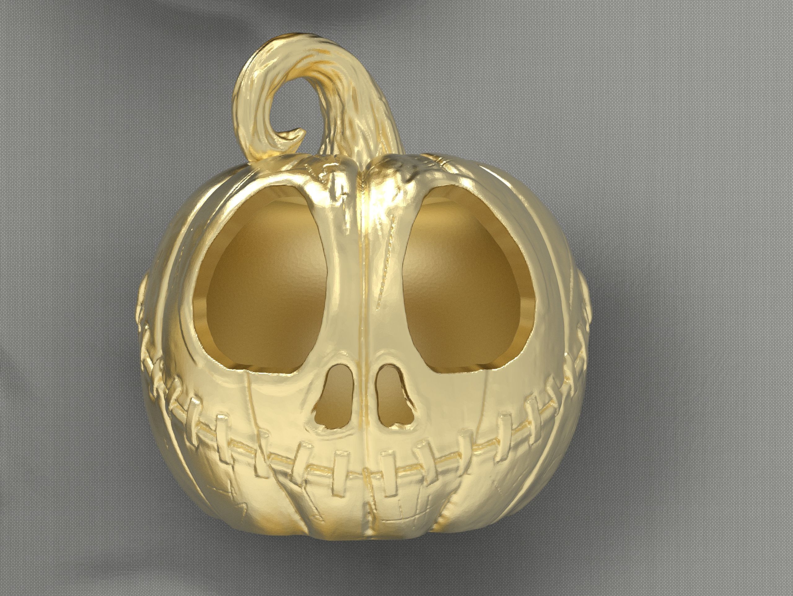 8 Halloween pumpkin charm  Model print 3D PENDANT 3D print model_22