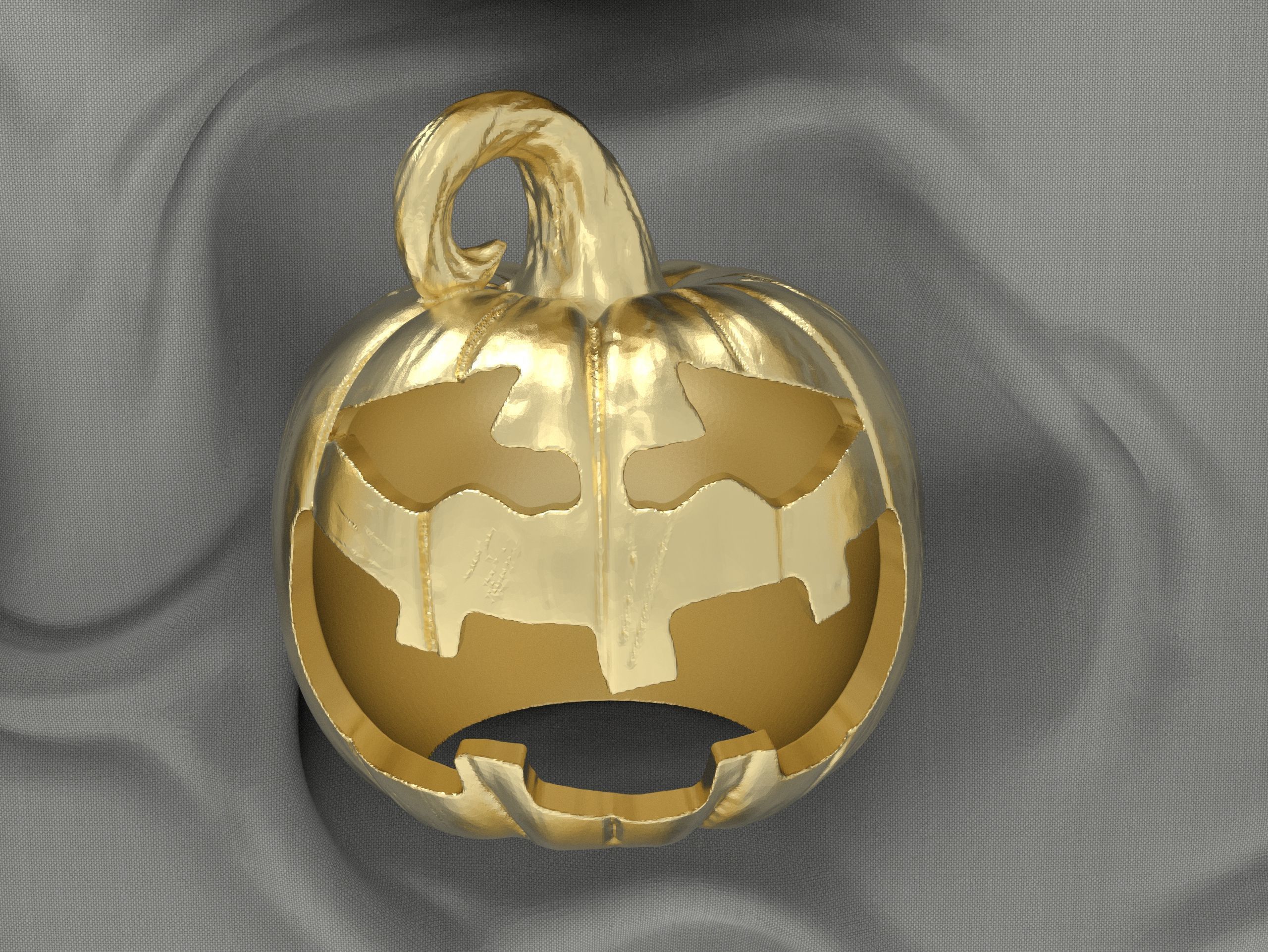 8 Halloween pumpkin charm  Model print 3D PENDANT 3D print model_21