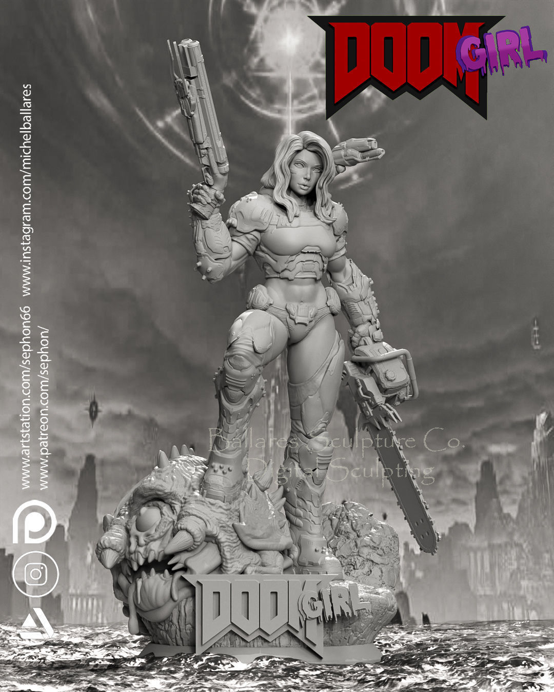 DOOM GIRL BY CREATIVE GEEK MB 3D print model_13