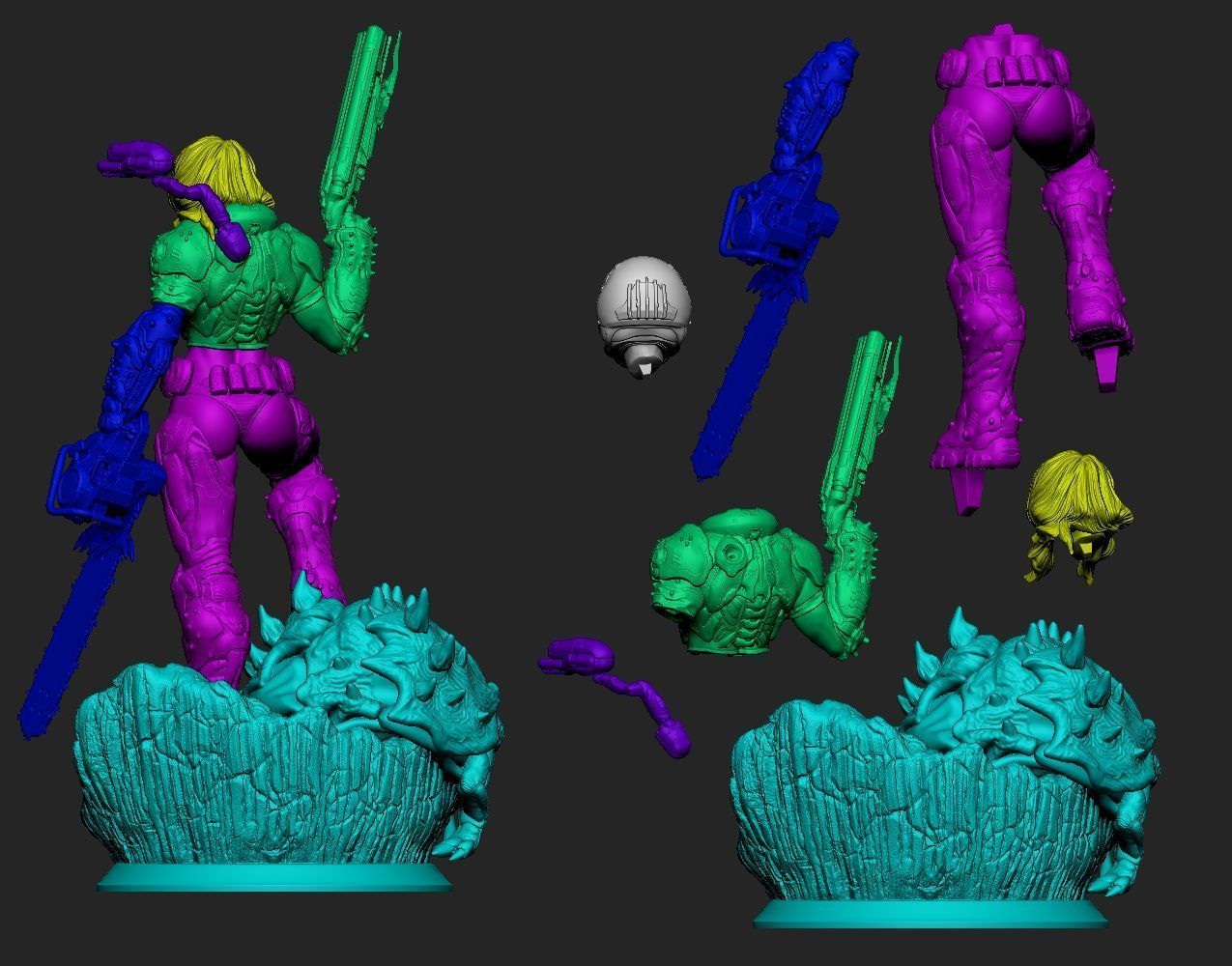 DOOM GIRL BY CREATIVE GEEK MB 3D print model_16