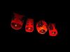 Chinese red sky lantern  3D model_1