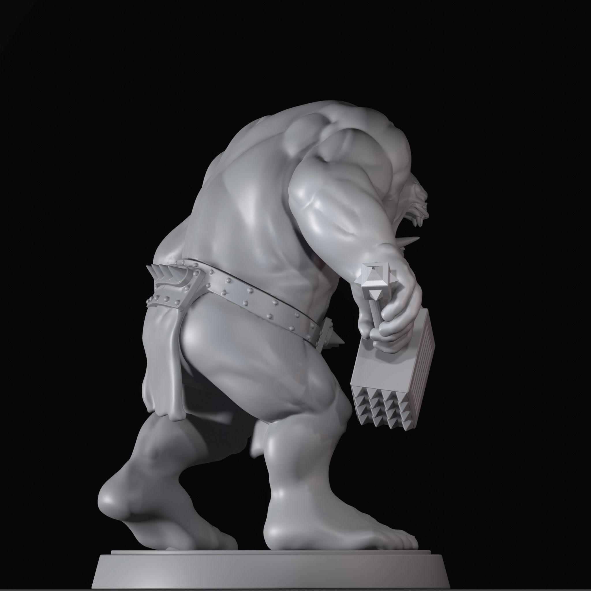 Orc 1 3D print model_4
