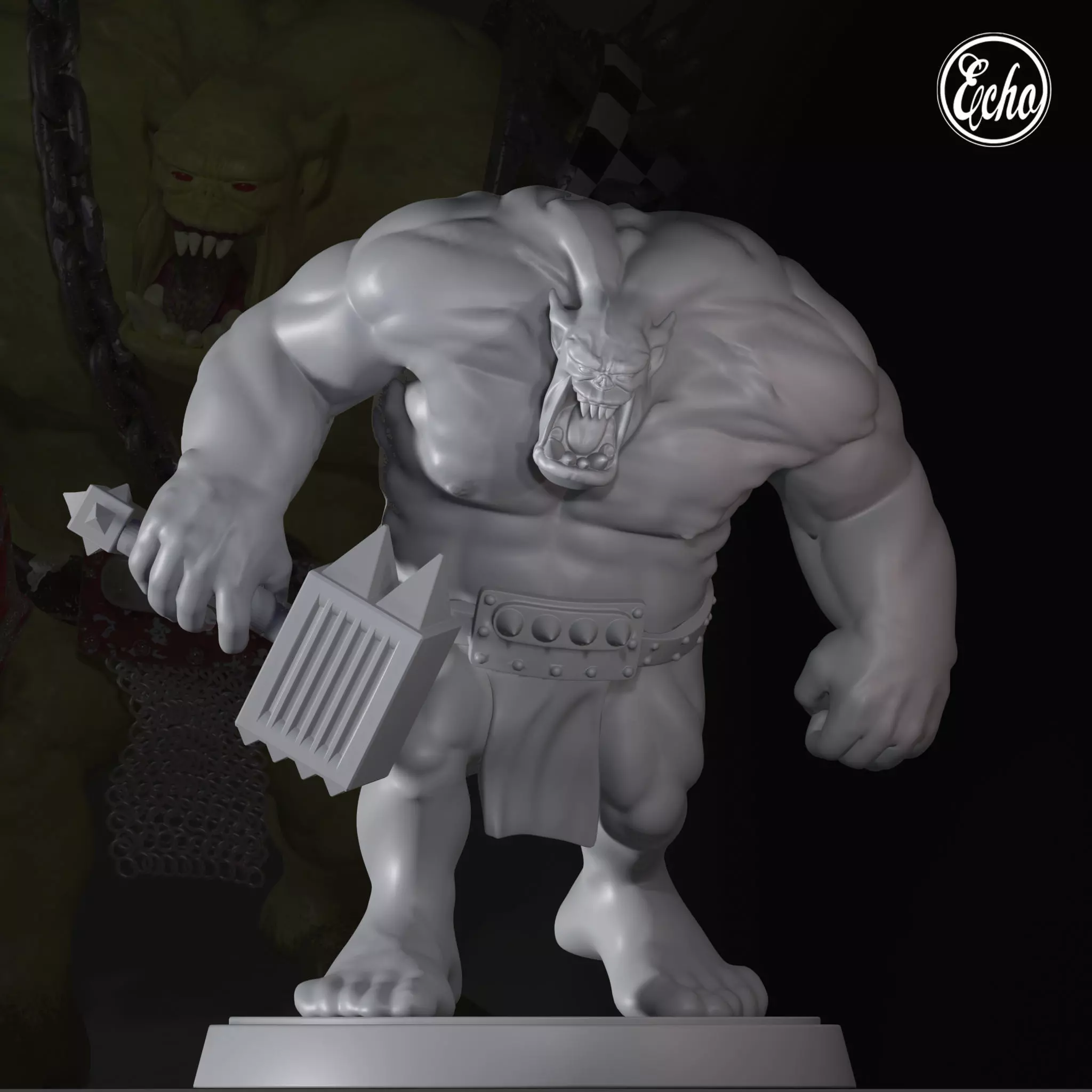 Orc 1 3D print model_0