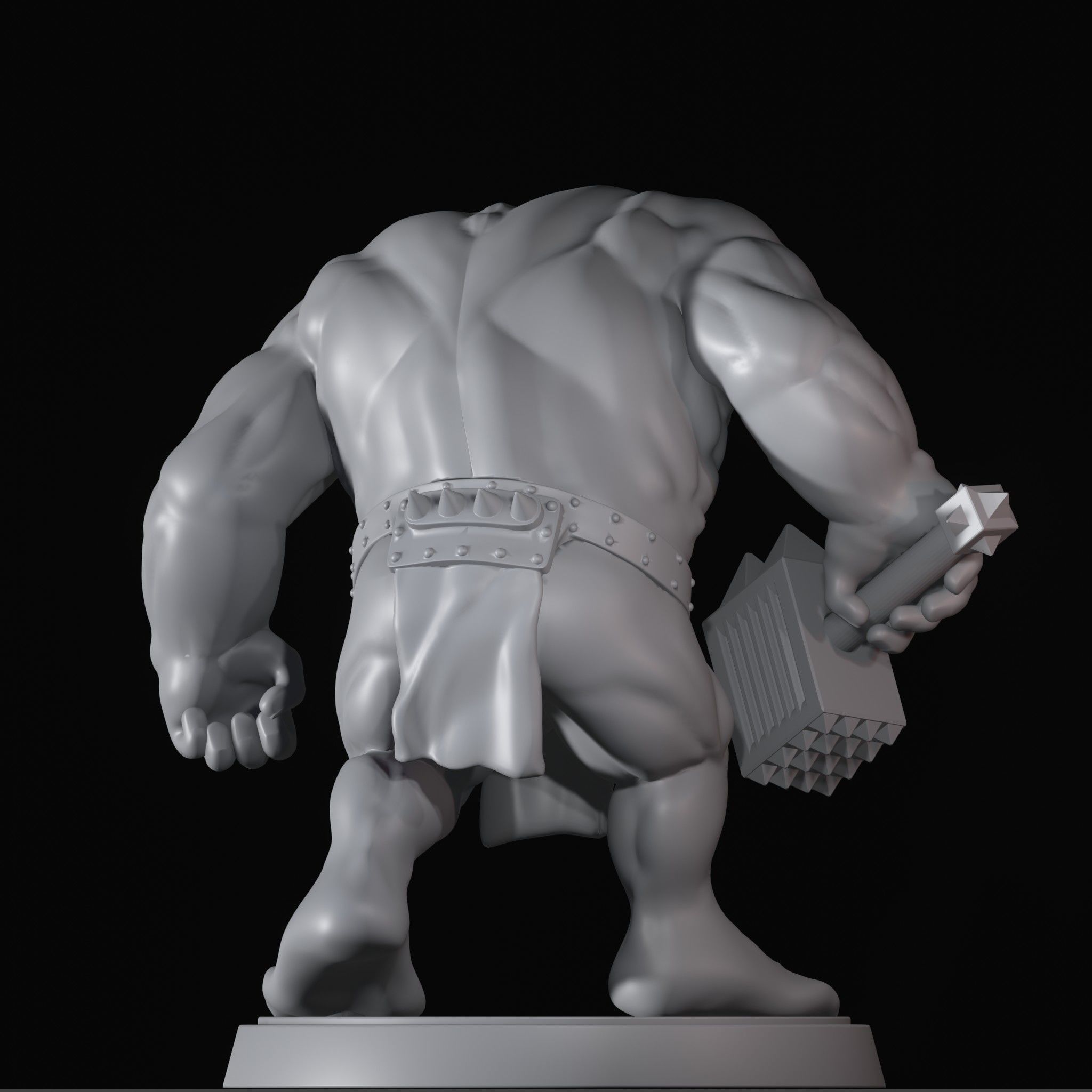 Orc 1 3D print model_5