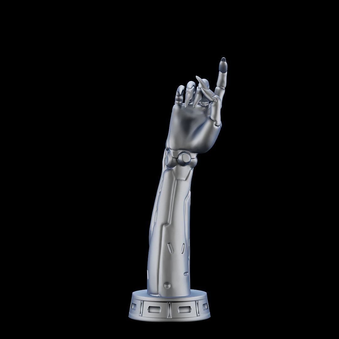 100 Different Robotic Hands and Arms Bundle 3D Printing  3D print model_42