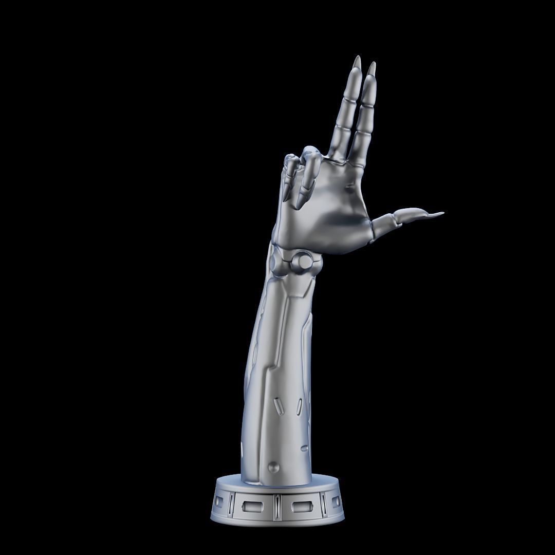 100 Different Robotic Hands and Arms Bundle 3D Printing  3D print model_52