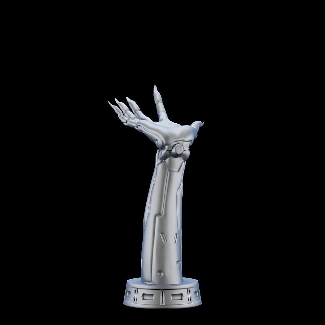 100 Different Robotic Hands and Arms Bundle 3D Printing  3D print model_27