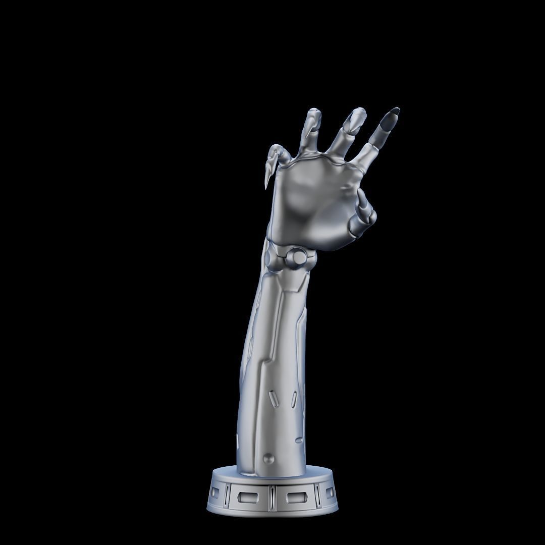 100 Different Robotic Hands and Arms Bundle 3D Printing  3D print model_51