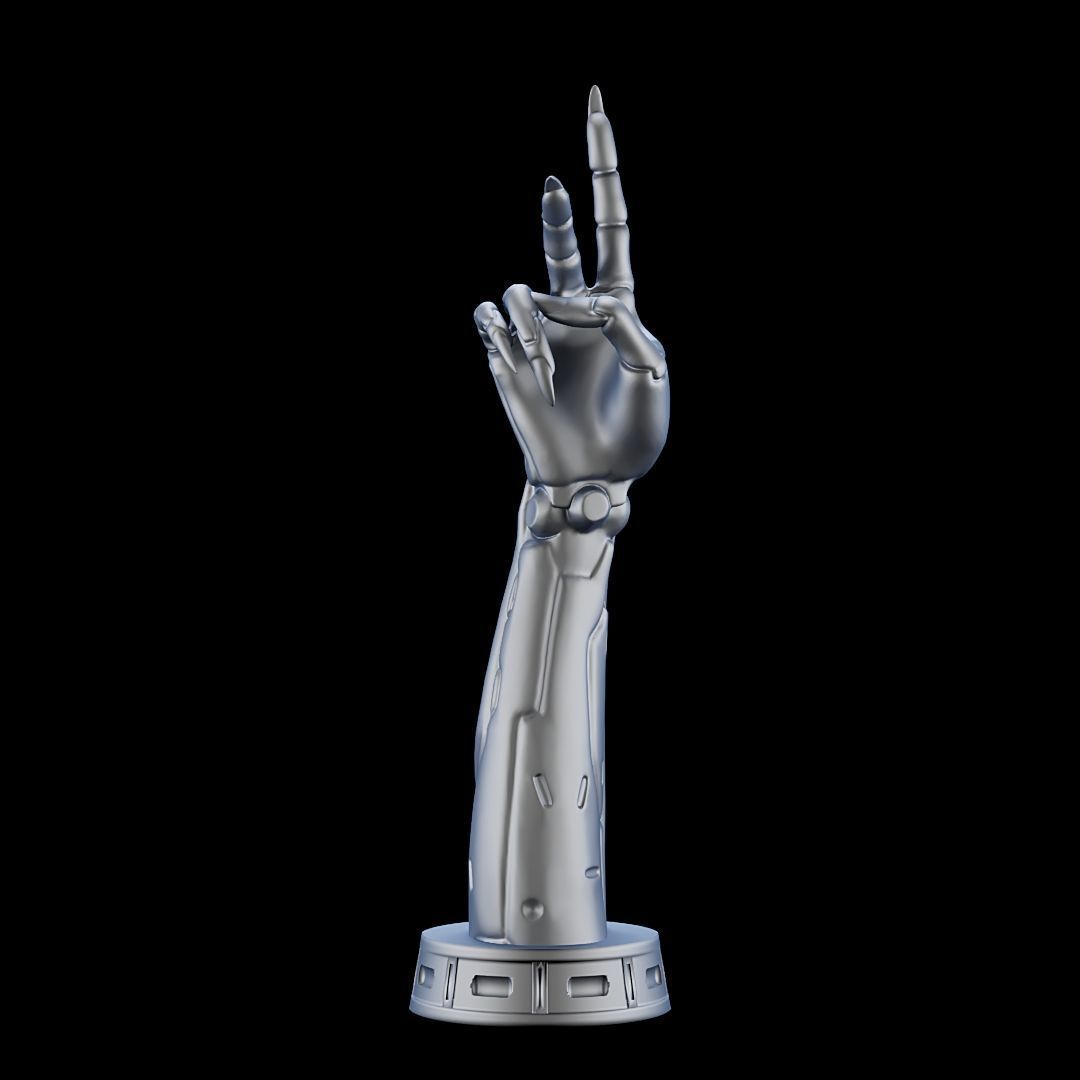 100 Different Robotic Hands and Arms Bundle 3D Printing  3D print model_13