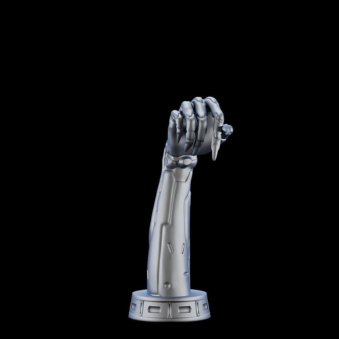 100 Different Robotic Hands and Arms Bundle 3D Printing  3D print model_60