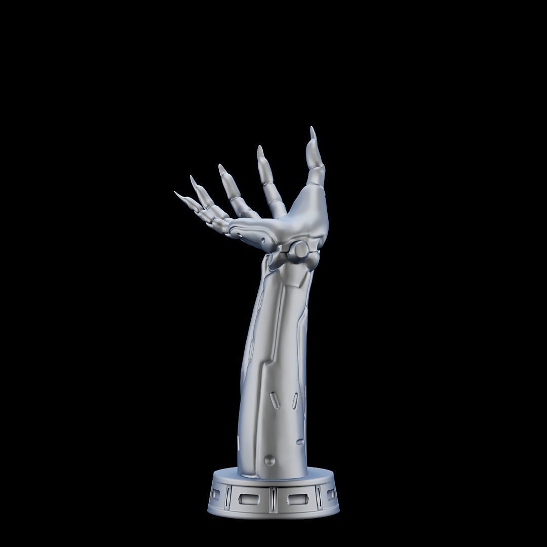 100 Different Robotic Hands and Arms Bundle 3D Printing  3D print model_37