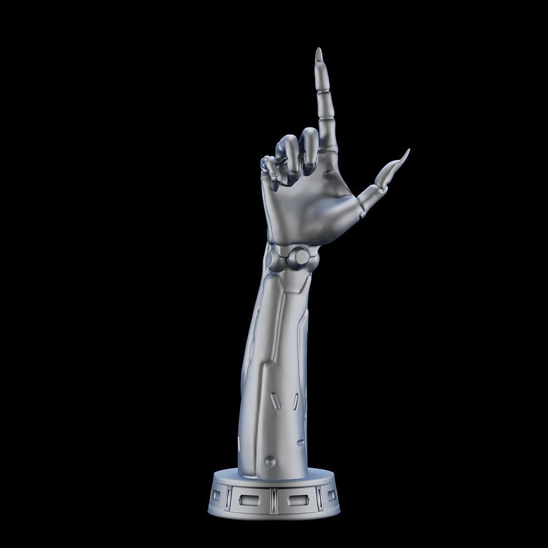 100 Different Robotic Hands and Arms Bundle 3D Printing  3D print model_10