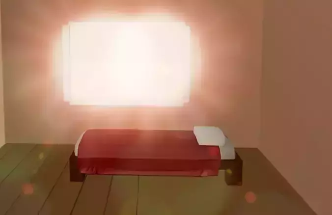 Bed Basic 3D model