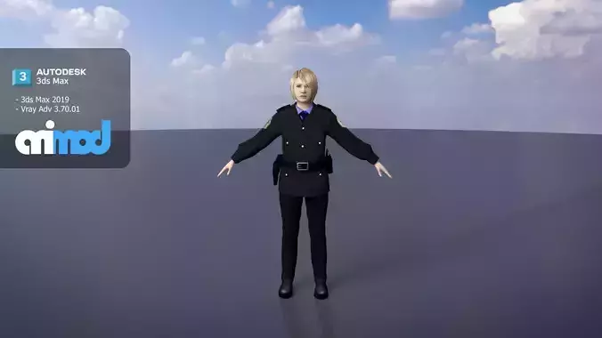 Female Police Officer 0002