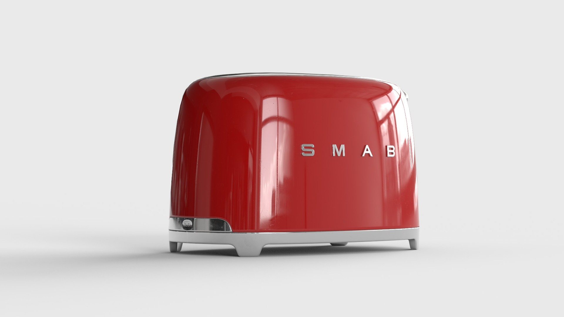 Toaster Low-poly 3D model_18
