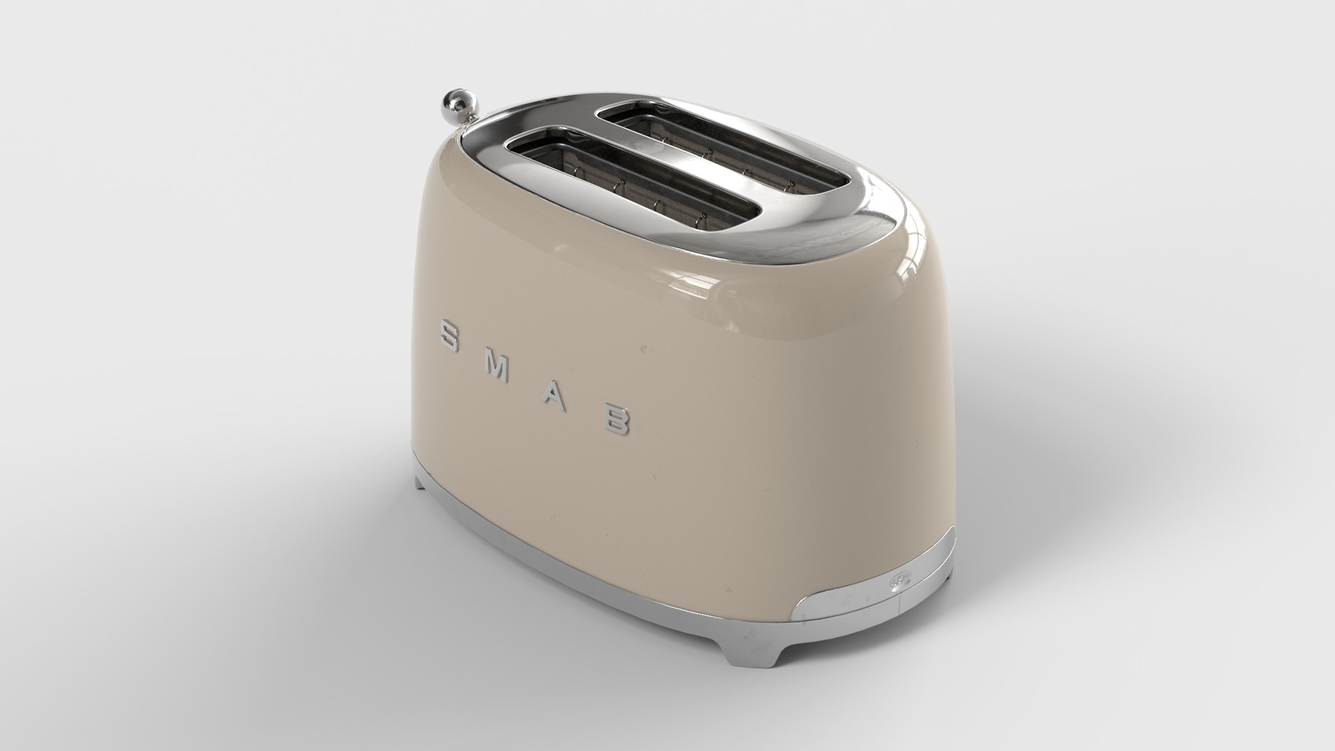 Toaster Low-poly 3D model_26