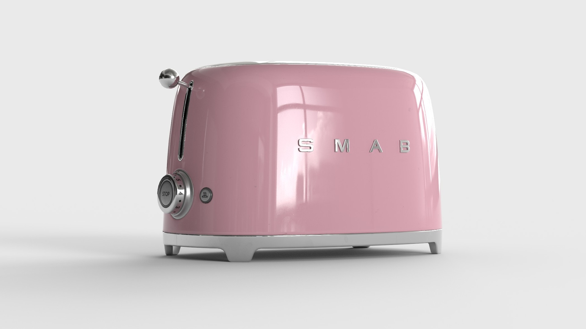 Toaster Low-poly 3D model_23