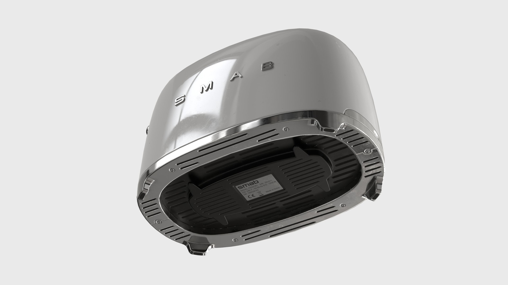 Toaster Low-poly 3D model_4