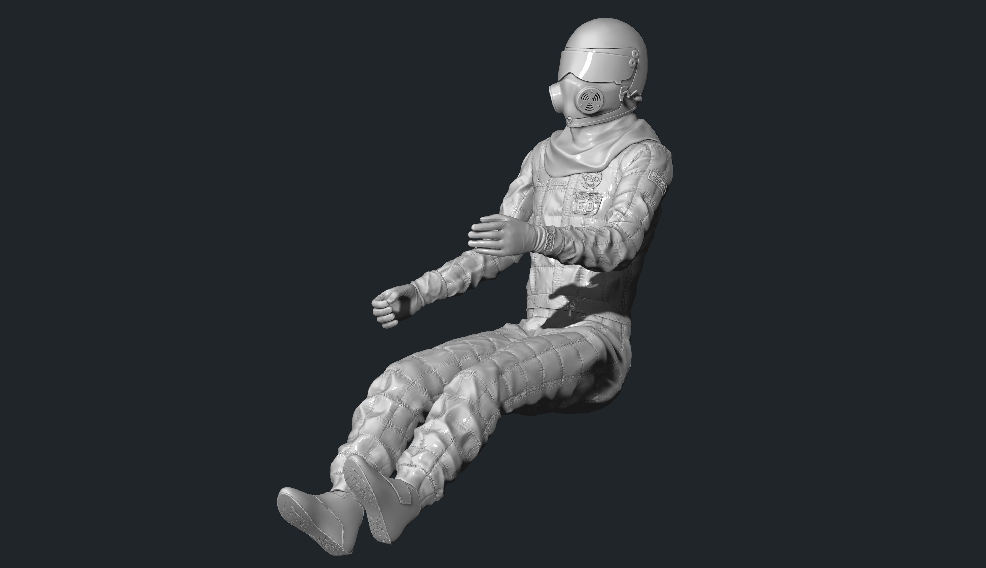 Hemi Kentuckian Tractor Driver 3D print model_18