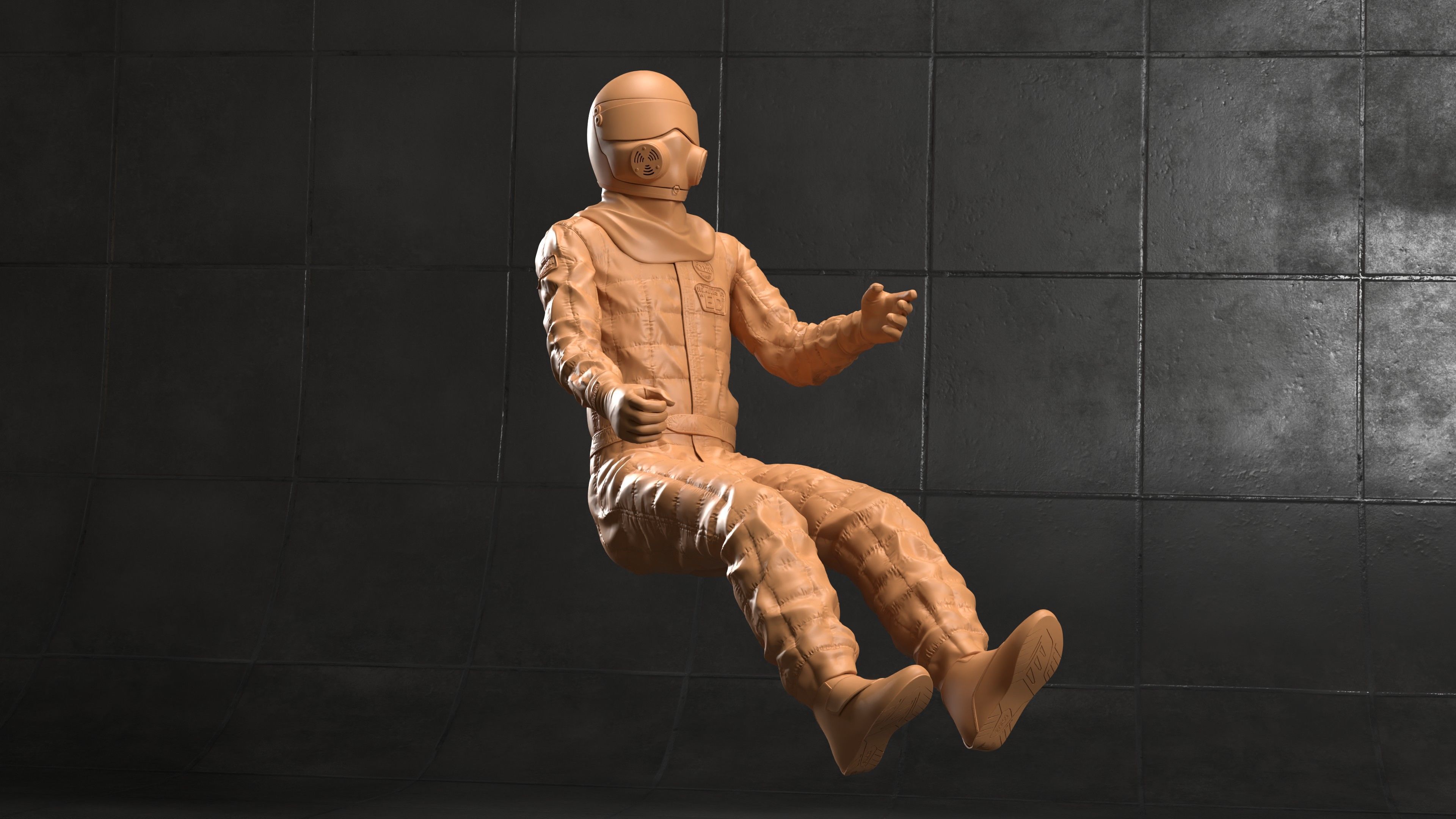 Hemi Kentuckian Tractor Driver 3D print model_1